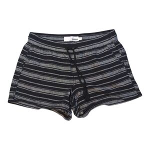 Sonoma Pull On Paper-bag Drawstring Style Casual Striped Shorts SZ L